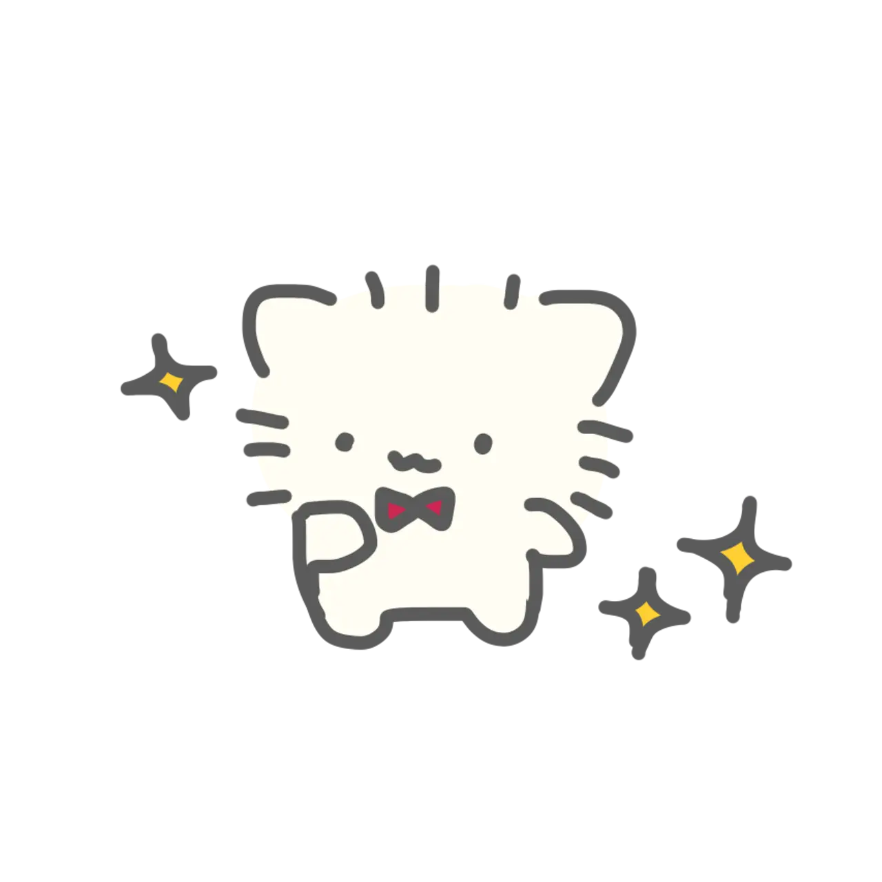 リボンねこみ